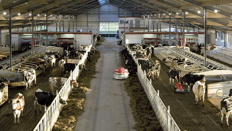 Lely stalapparatuur met Sentech sensortechniek