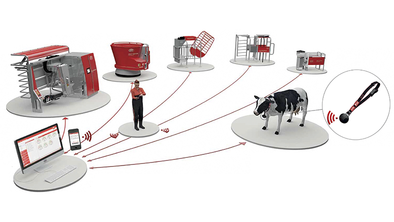 Lely T4C simpel stalmanagement met Sentech sensortechniek