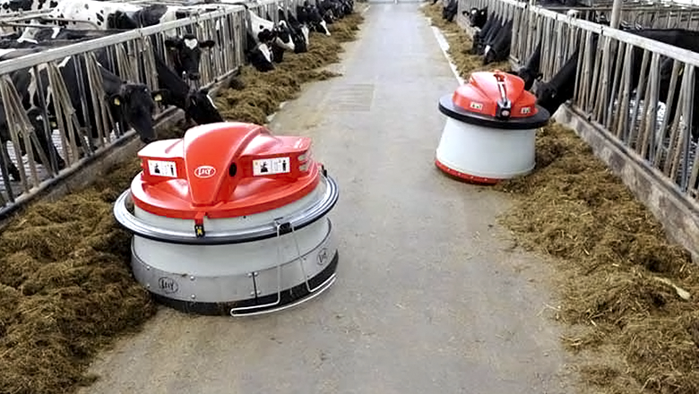 Lely rijdt met de Juno autonoom door stallen
