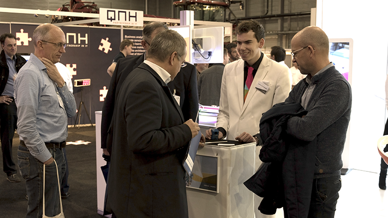 Sentech Challenger op AgriFoodTech verwondert beursbezoeker