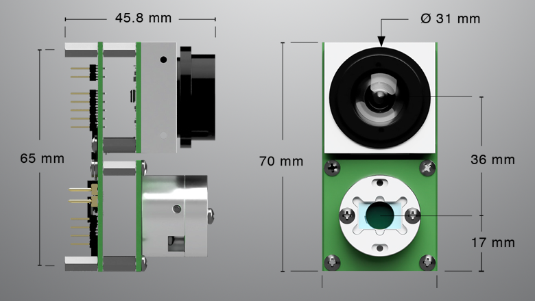 Lidar technologie 3D sensor schets