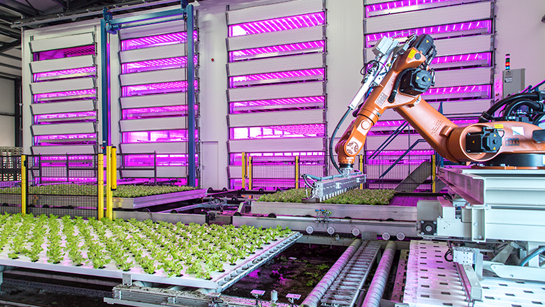 IIoT-productieketen in de tuinbouw