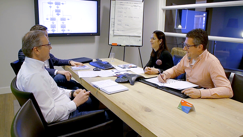 IIoT-projectteam werkt samen