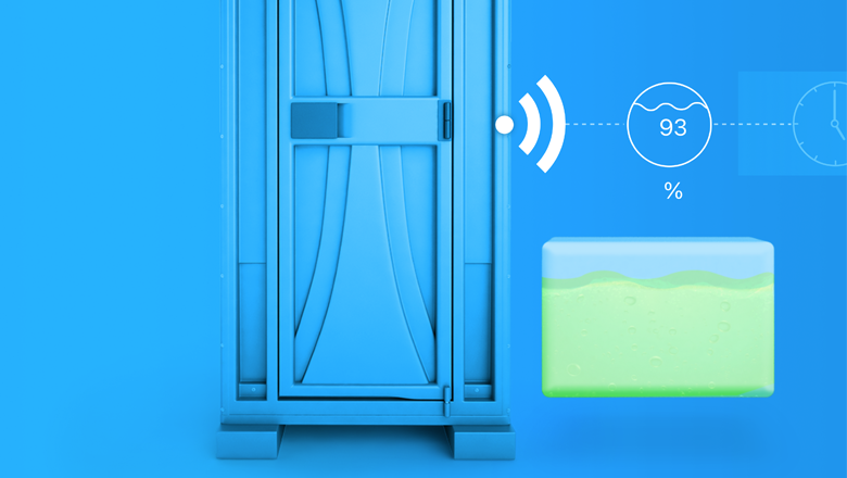 IoT Toilet vulgraad