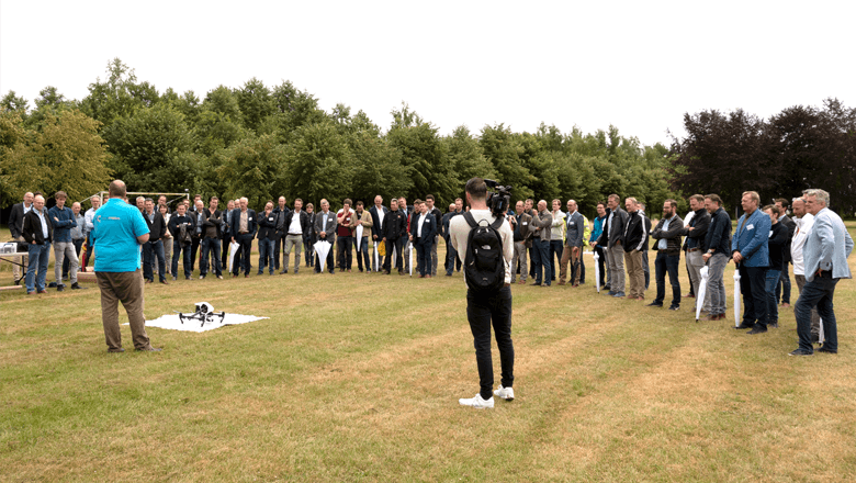 Klantendag 2018 (ketenintegratie) drone vliegen