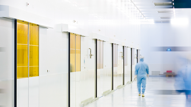 Cleanroom for production of sensormodules