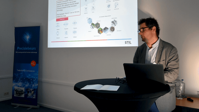Sentech op Precisiebeurs 2018 met lezing door Matthieu Desjacques van STIL