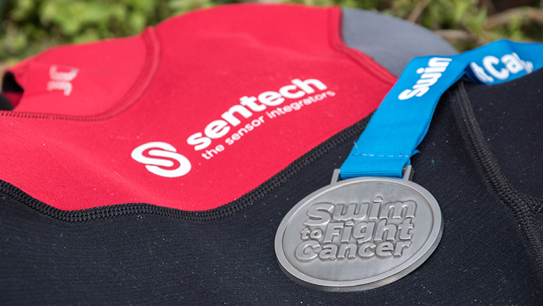Medal of Swim to Fight Cancer IJzeren Man Vught