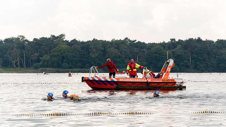 Swim to Fight Cancer Rescue team