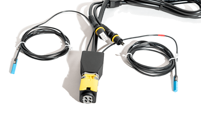 Magnetic sensor assembly met twee magneetsensoren
