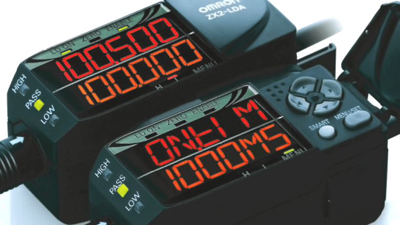 Omron ZX2 laser measure sensor