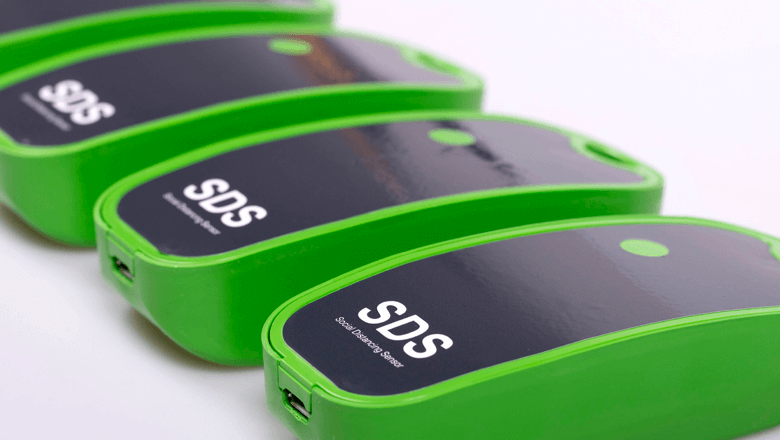 Social Distancing Sensor helpt 1,5 meter afstand houden