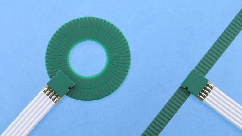 Inductive encoder voor nauwkeurig verplaatsing meten onder zware omstandigheden